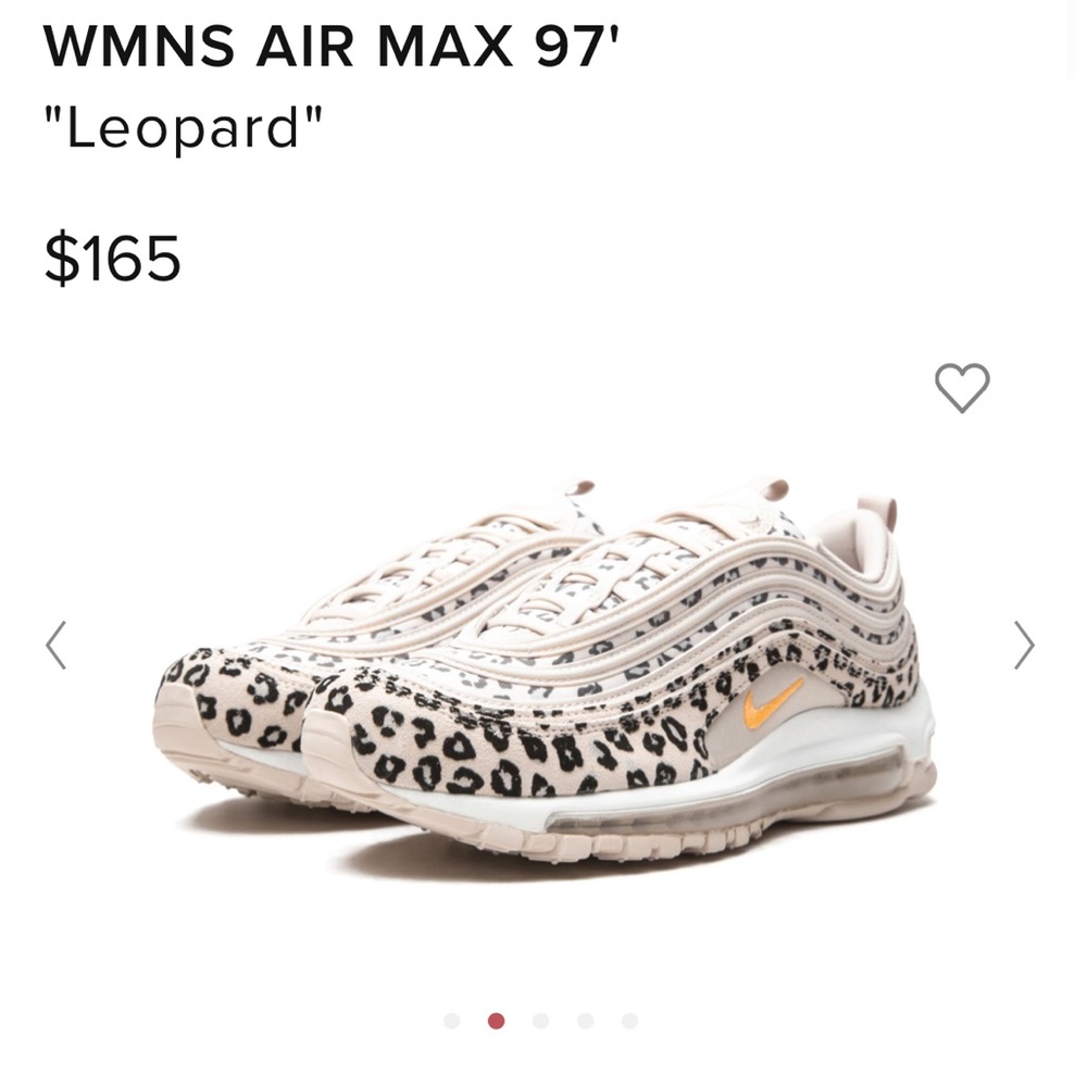 Womens nike air max 97 “leopard”